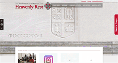 Desktop Screenshot of heavenlyrest.org